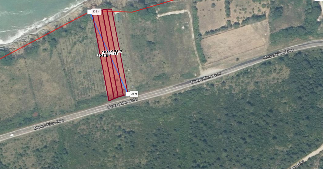 SİNOP-AYANCIK-HARZANA DENİZE 120 METRE 4 ADET PARSEL - SİNOP AYANCIK fotoğraf 5